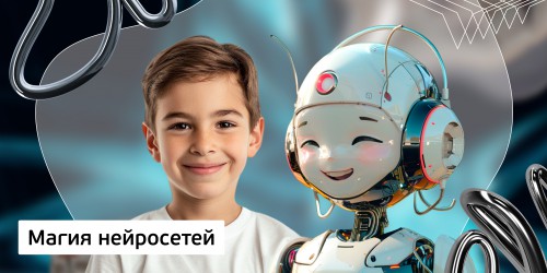 Магия нейросетей.  Курс искусственного интеллекта в помощь ребенку. (8+) - Школа программирования для детей, компьютерные курсы для школьников, начинающих и подростков - KIBERone г. Бишкек